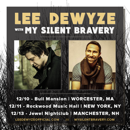 My Silent Bravery Lee Dewyze Tour Dates